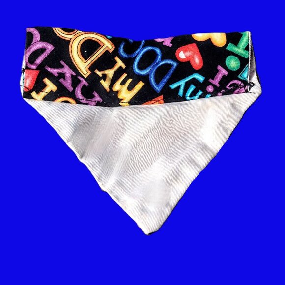 Dog & Puppy BANDANA ~ Set of 3 ~ Small, Over-the-Collar ~ Pet Fashion Accessory - Picture 5 of 15